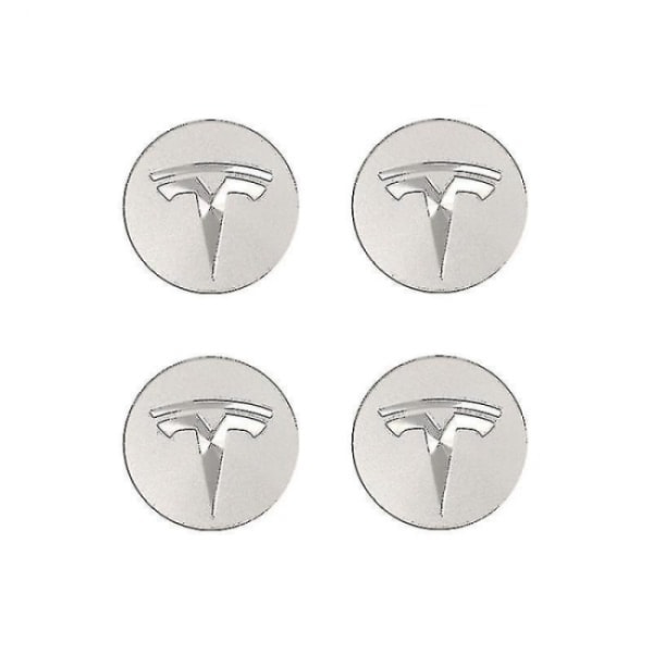 4 stk Tesla Model3/x/s/y Hub Cover Cover Cover Modifikation Accesso
