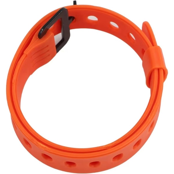 Multifunktionelle udendørs stropper, bagage- og udstyrsfastgørelser (orange, lang 45x2,5 cm)