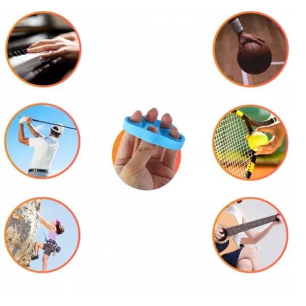 Fingertrainer 3/4/5 kg 3-pack Blå