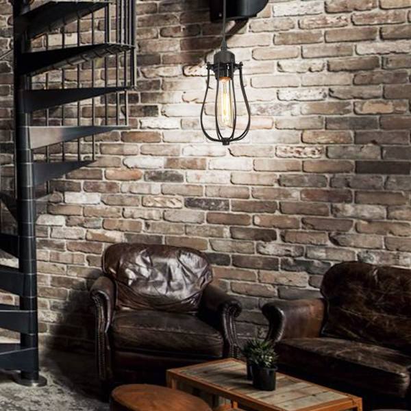 Metal Industrielle Suspensionsbelysning Burlampe Loftlampe