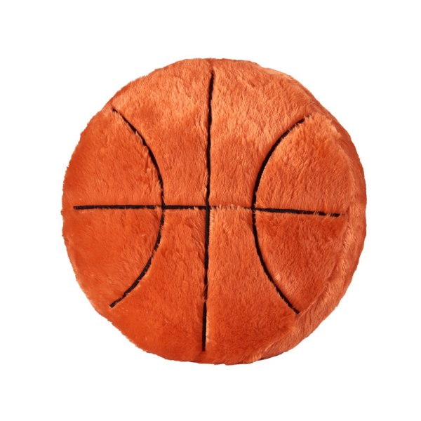 Basketballpude Fluffy Basketball Plyspude Blødt fyldt Bask
