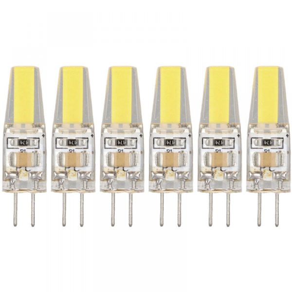Paket G4 LED-lampor 220V 3W 360 Graders Belysning Anti-Bländning för Taklampor Ljuskronor Landskapsbelysning (Varmt Ljus)