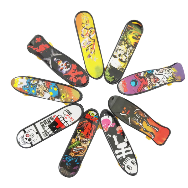 Finger Skateboards för barn Set med 9, Mini Skateboard Gripbräda 4f6b |  Fyndiq