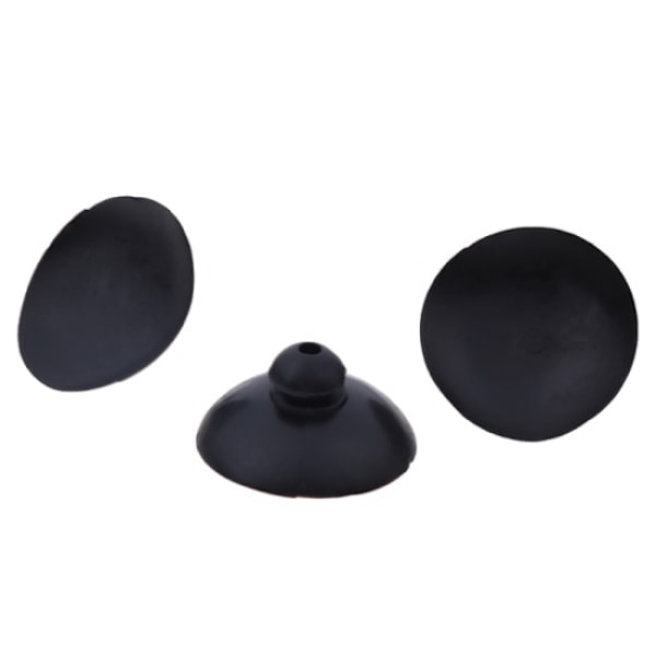 10 stk. sorte bløde silikonesugekopper Clip Sucker Holder Fish A