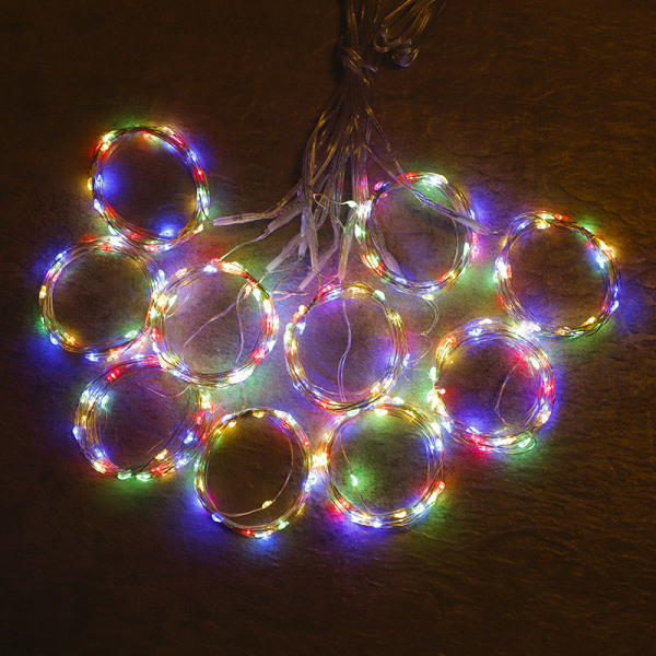 Girlanggardin, USB 300 LED 3m*1m 8 belysningslägen, fönsterdekor