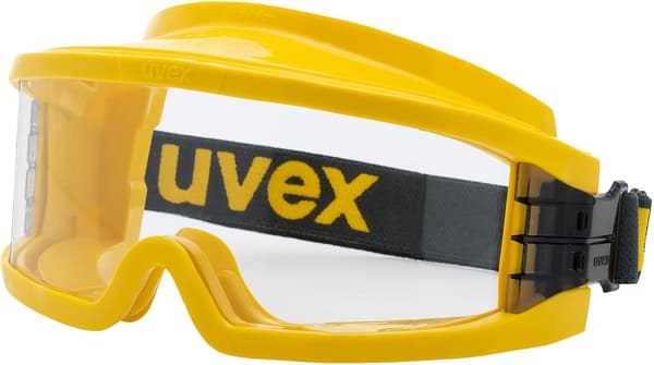 uvex Ultravision Premium lufttäta transparenta/gula glasögon