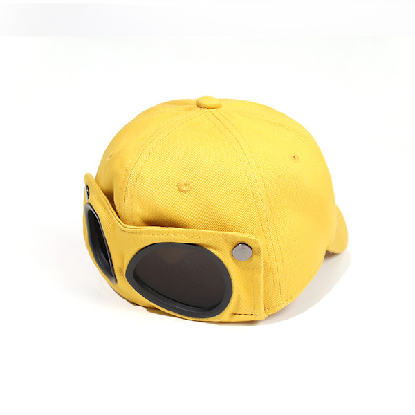 Retro Aviator hat Lasit Huippulippalakki Aurinkolasit Baseball-lippalakki Hip