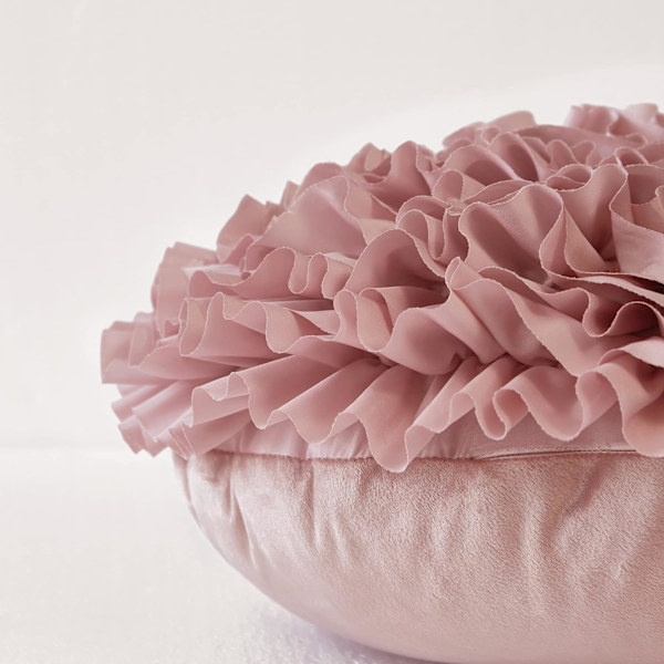 1 st dekorativt kuddfodral Boho kuddfodral Blommor