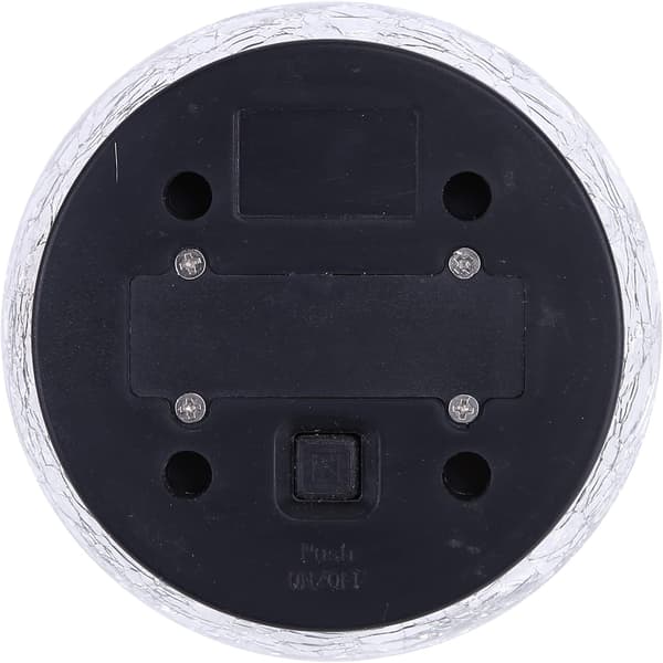 Lotus-formet solcellelampe, solcellehavelampe, udendørs solcellelampe, g