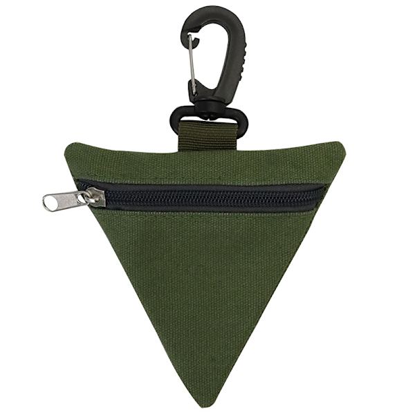 Fågelmatspack, taktisk myntväska, utomhus triangel midjeväska,