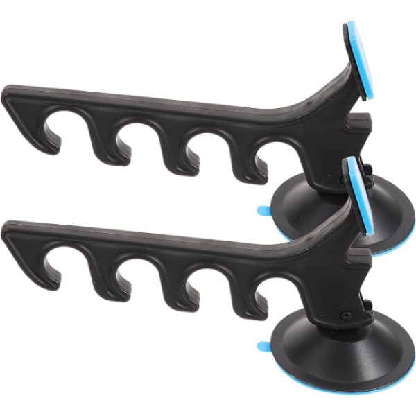 2 stk. Fiske stang stander Bil Justerbar fiskestang holder