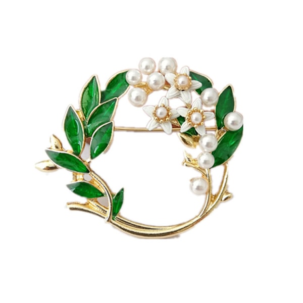 Blad Brosche Pin - Dame Bryst Brosche, God Idé Til Fest, Danc