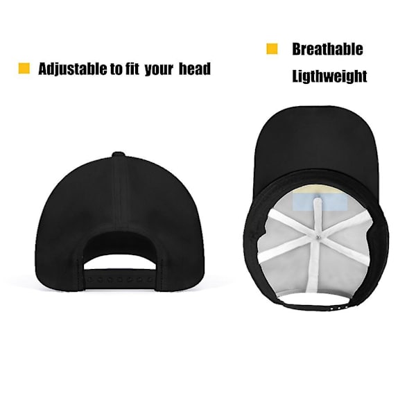 Ukrainalainen lippu Yksinkertainen Säädettävä Baseball-lippis Retro Baseball-lippis H