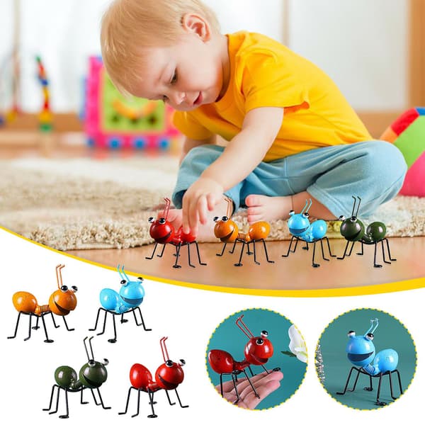 Järnkonstmyror prydnad väggdekoration