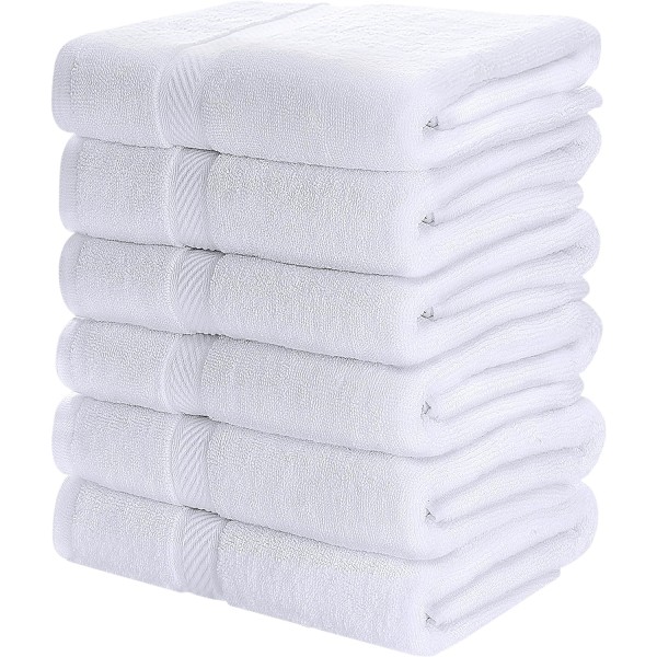 Håndklær - Medium bomullshåndklær, håndklær for basseng, spa og treningsstudio Ligh