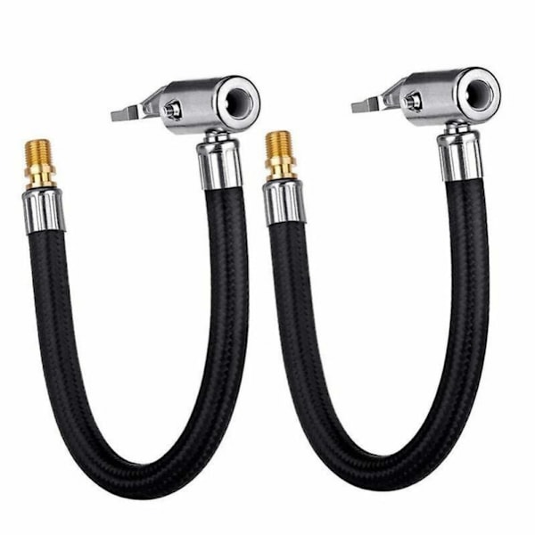 20cm Automatisk Bil Luftdäck Däck Chuck Inflator Pump Slangadapter Ventil Pip