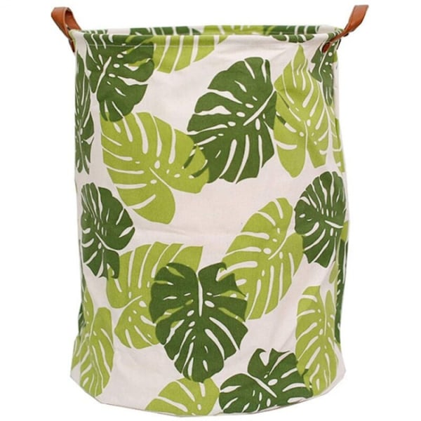 Foldable Laundry Basket Canvas Laundry Hamper with Handles Collap