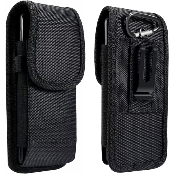 Lodret bæltetaske til mobiltelefoner/smartphones, størrelse L (diagonal: