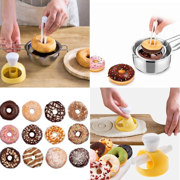 Donut Cutter, Form, DIY Donut Cutter Biscuit Stempel Form, Donu