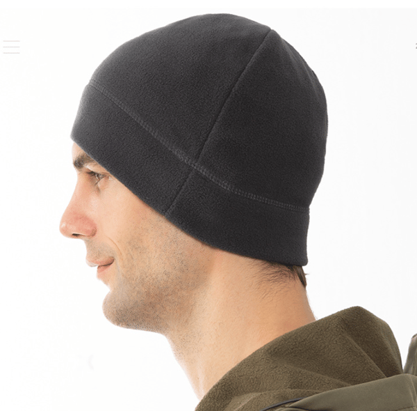 Dubbellagers tyg, varm vintermössa - fleece - termisk passform - Sle