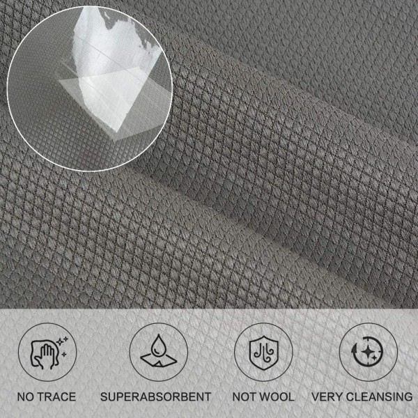 Mikrofiber Glass Rengjøringsklut Lint Free Polering Håndklær for Qu