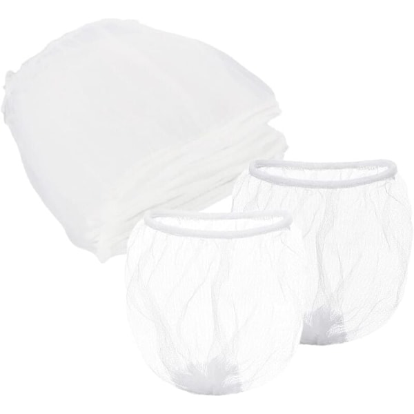 Engångsdiskbänksnät, 100 stycken Mesh Silnät Avloppsfilternät Engångs Mesh Diskbänkssilpåsar, Mesh Diskbänkssilpåse, för Kök och Badrum