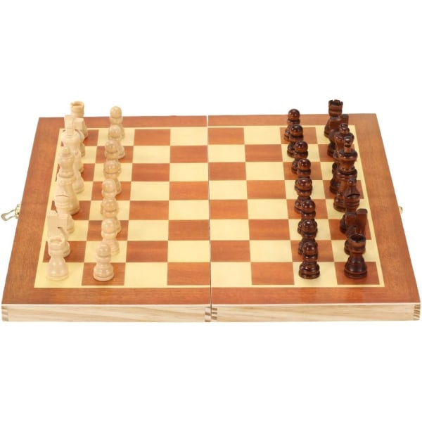 Sällsynt pärla 1 set Trävikbar diagram 24 * 12 * 2,8 cm (621a)