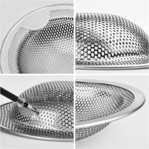 Rostfria diskhossil, 2-pack (5 cm)