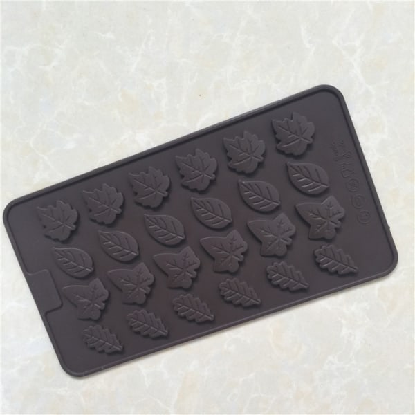 Aluminum foil silicone chocolate molds in various shapes - suitab