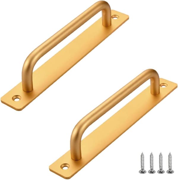 2 st Aluminiumlegering Dörrhandtag, Hårdvara Skjutdörrhandtag