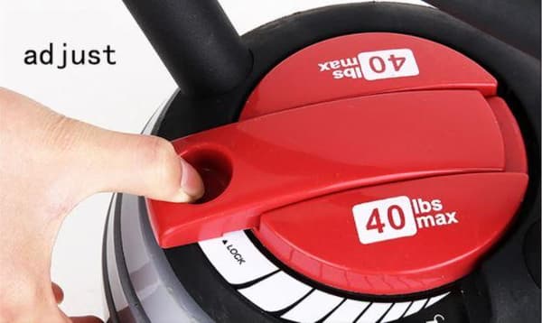 Kettlebell 18kg Justerbar Grå grå