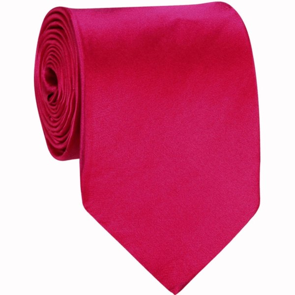 Modern smal slips enfärgad - olika färger Marinblå