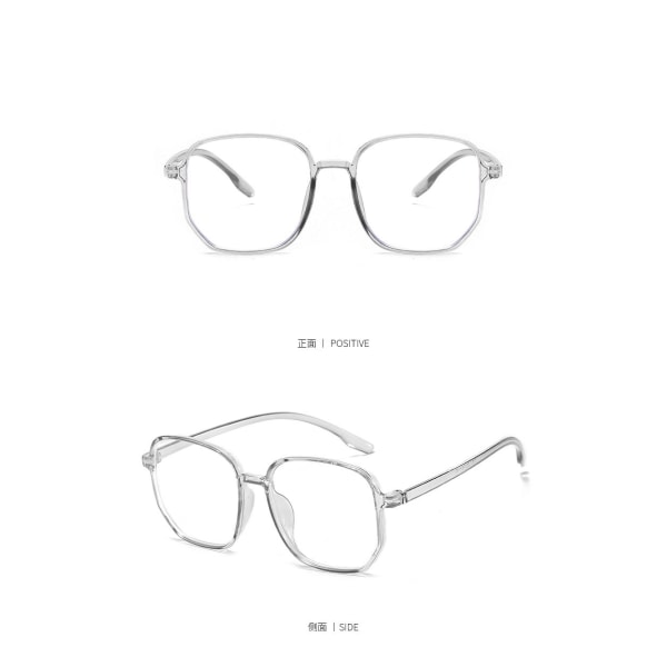 Bluelight Anti blåljus datorglasögon - Grå fashionmodell grå
