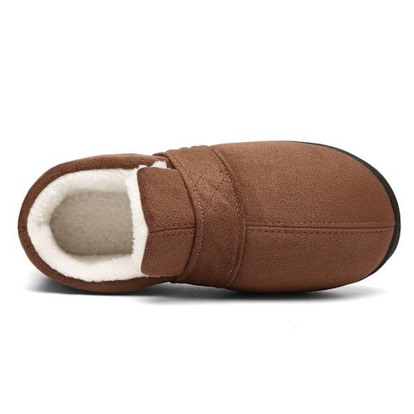 95 Inneskor / Innetofflor - Brun storlek 39-47 Brown 46