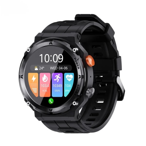 Smartwatch / Träningsklocka C21 Pro Sport - Svart Svart 521e | Black | 124  | Fyndiq