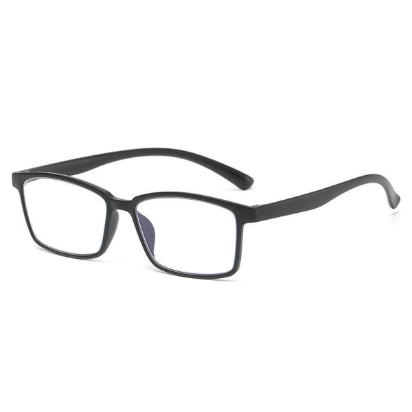 Läsglasögon +1,0 - + 4,0 svart fyrkantig båge Black +1,0