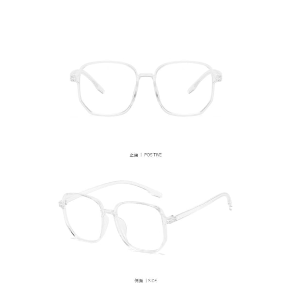 Bluelight Anti blåljus datorglasögon - Transparent fashionmodell Transparent