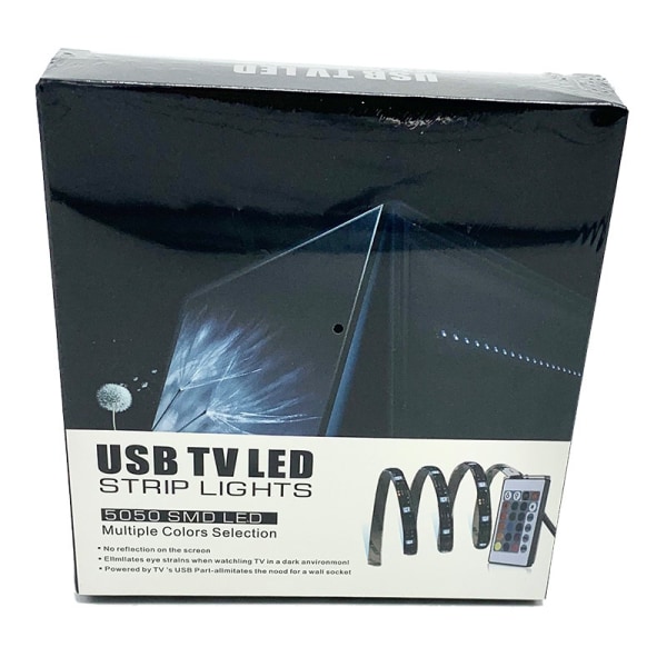 dPlaze DeLuxa LED kit för TV - 4x50cm LED strip  USB DPLEDTV50 RGB
