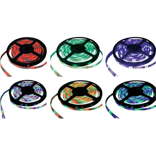 RGB LED list 5 meter IP65 - Med Fjärrkontroll
