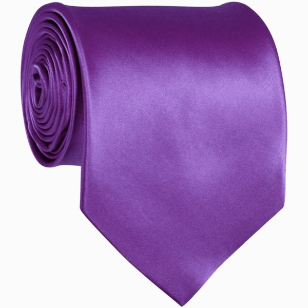 Modern smal slips enfärgad - olika färger Silver