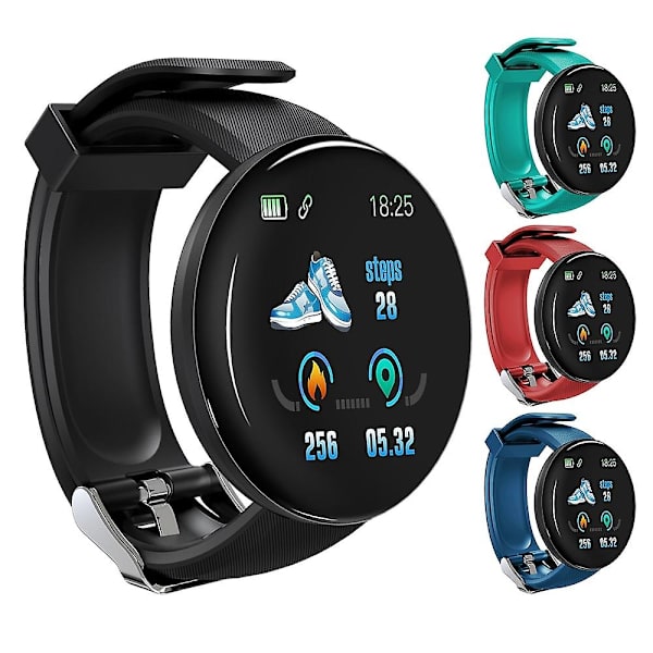Smartwatch /  Smart armband D18s Svart Svart