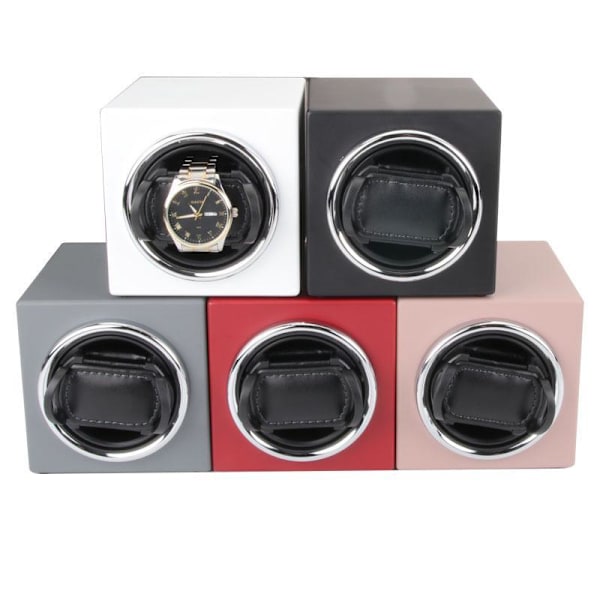 Lyxig Singel Watch Winder för 1 klocka Flera färger - Vit Vit