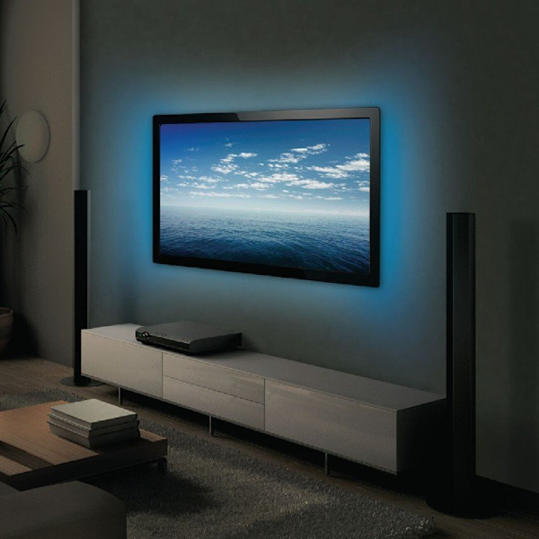 dPlaze DeLuxa LEDkit för TV - 2x70cm + 2x110cm LED strip  USB RGB