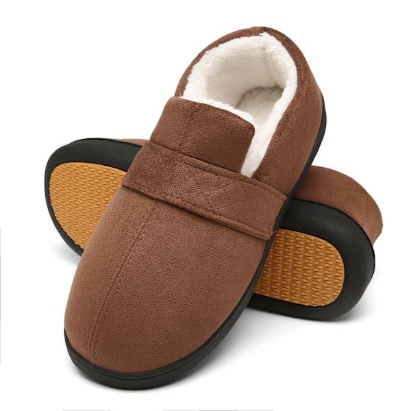 95 Inneskor / Innetofflor - Brun storlek 39-47 Brown 43
