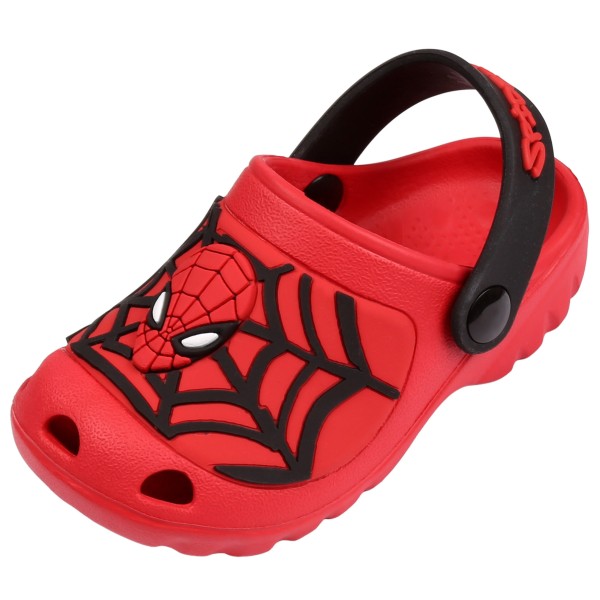 Spider-Man Röda Trädgårdstofter/Crocs för Barn 22