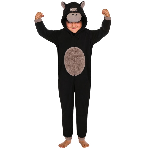 Gorilla - varm pyjamas i ett stycke 128