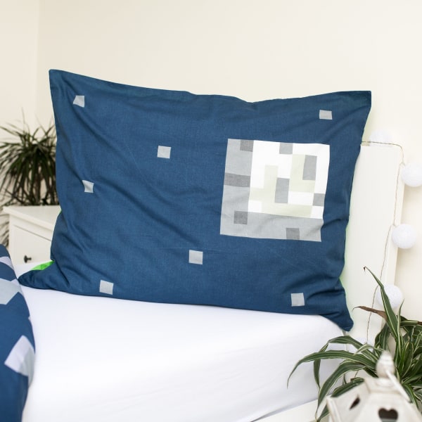 Minecraft Bomullsängkläder, Sängkläder för pojkar 140cm x 200cm OEKO-TEX