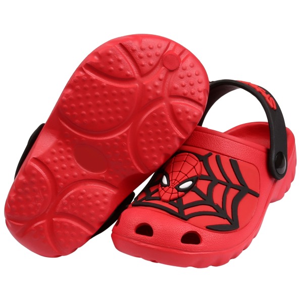 Spider-Man Röda Trädgårdstofter/Crocs för Barn 22