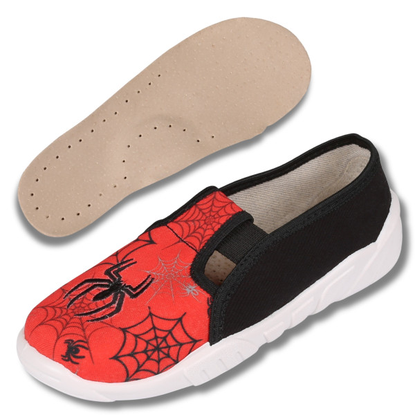 Röd-Svarta Pojk Sneakers/Tofflor Adaś Spider ZETPOL 27