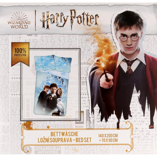 Harry Potter beddengoed, blauw beddengoed 140x200cm, OEKO-TEX